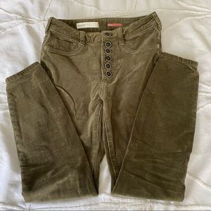 Anthropologie Pilcro Corduroy Pants 26